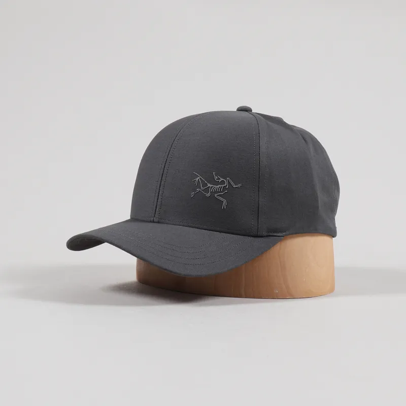 Arcteryx Mens Outdoor Bird Logo Cap Pilot Grey Hat