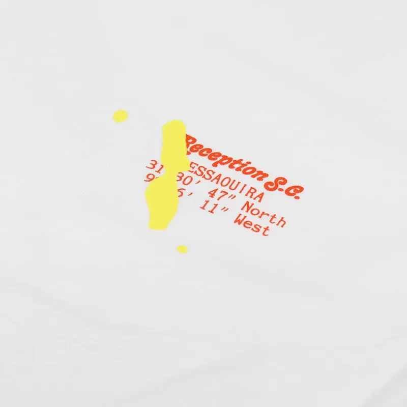 Reception Mogador Long Sleeve T Shirt White-6