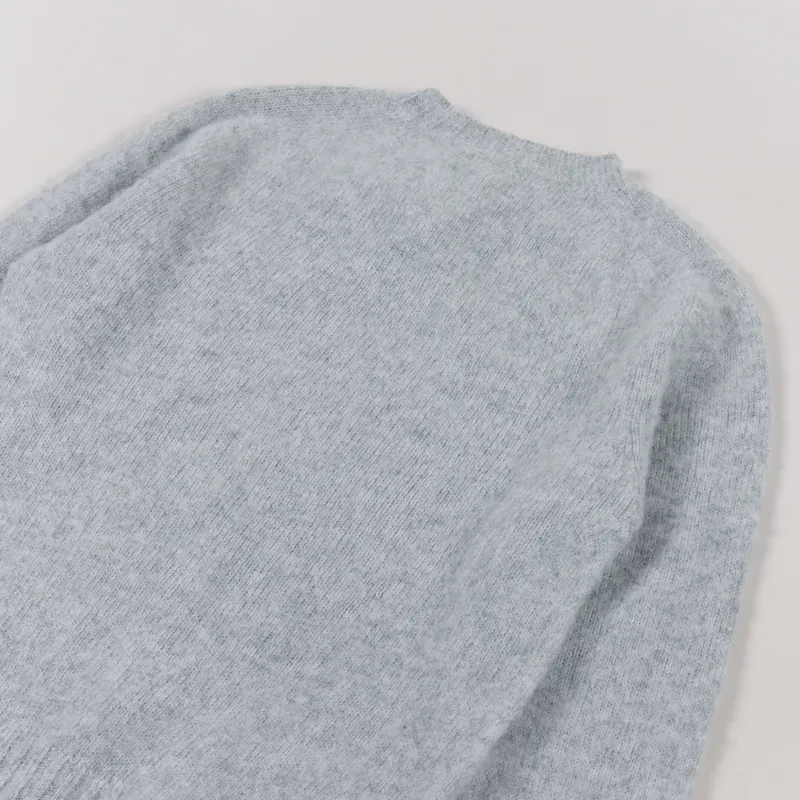Norse Projects Birnir Brushed Lambswool Sweater Glacier Grey-3