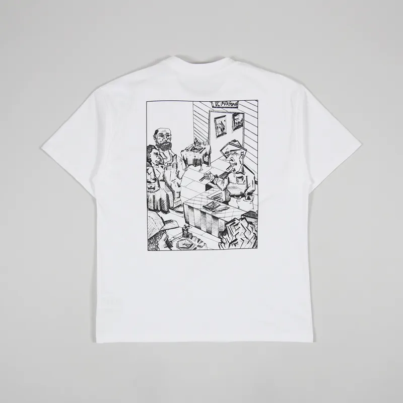 Polar Skate Co. Bistro T Shirt White
