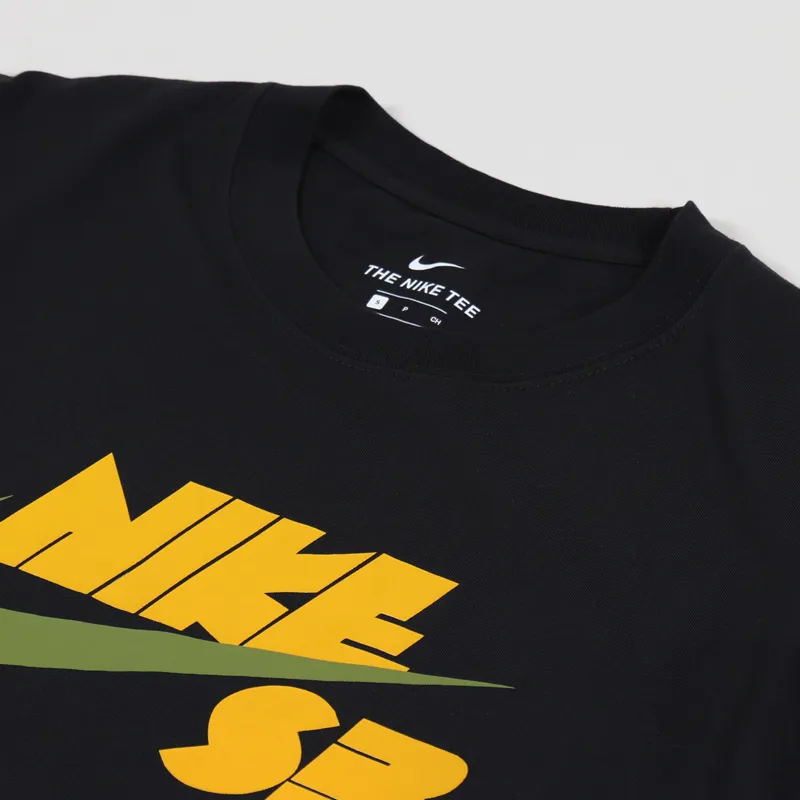 Nike SB Seasonal Logo T Shirt Black-2