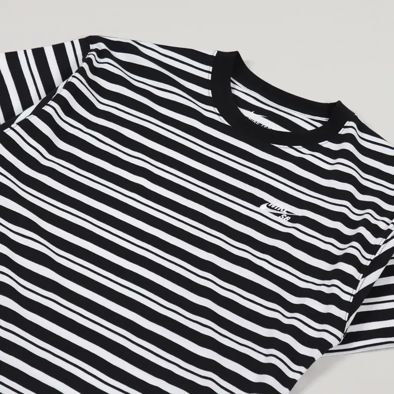 Nike SB AOP Stripe T Shirt Black-1