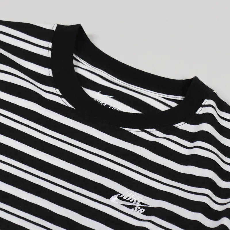Nike SB AOP Stripe T Shirt Black-2