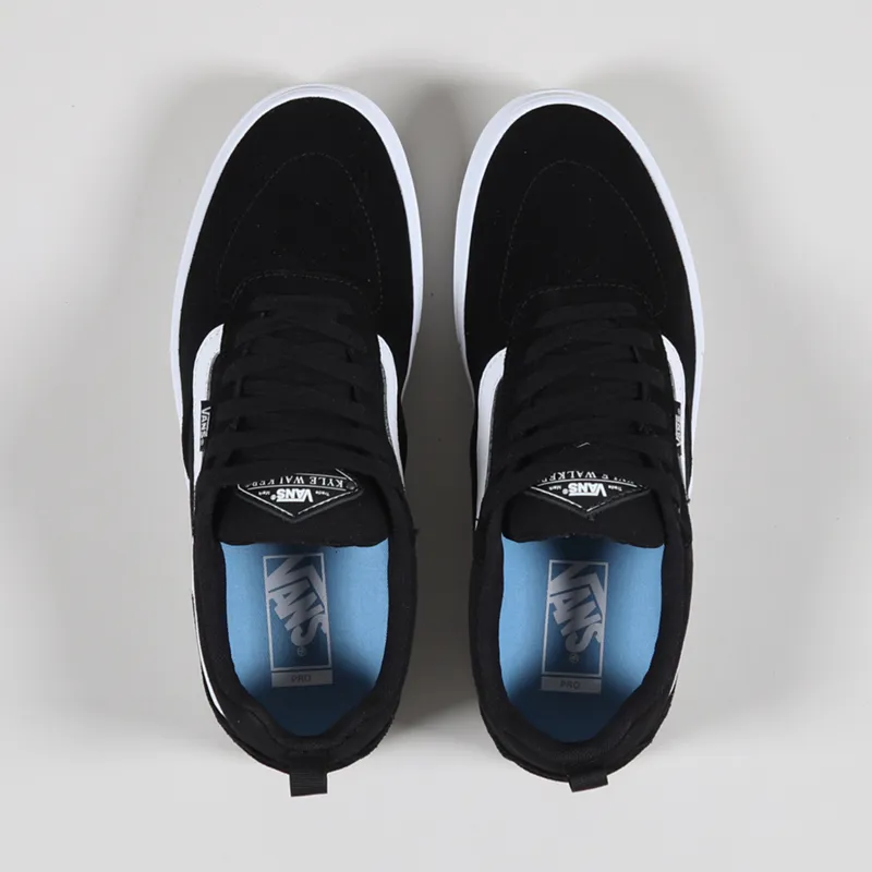 Vans Kyle Walker Pro Shoes Black White-4