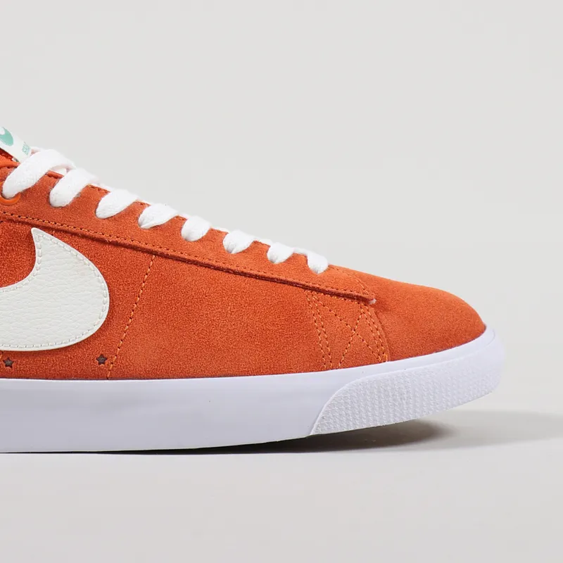 orange suede nike