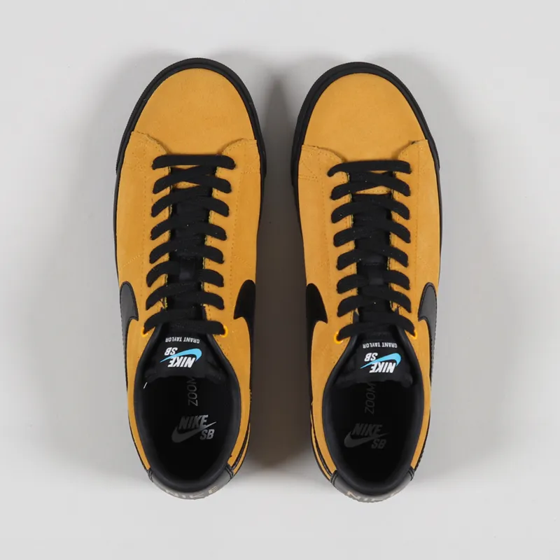 Nike SB Inverted Pack Blazer Low GT Shoes University Gold Black