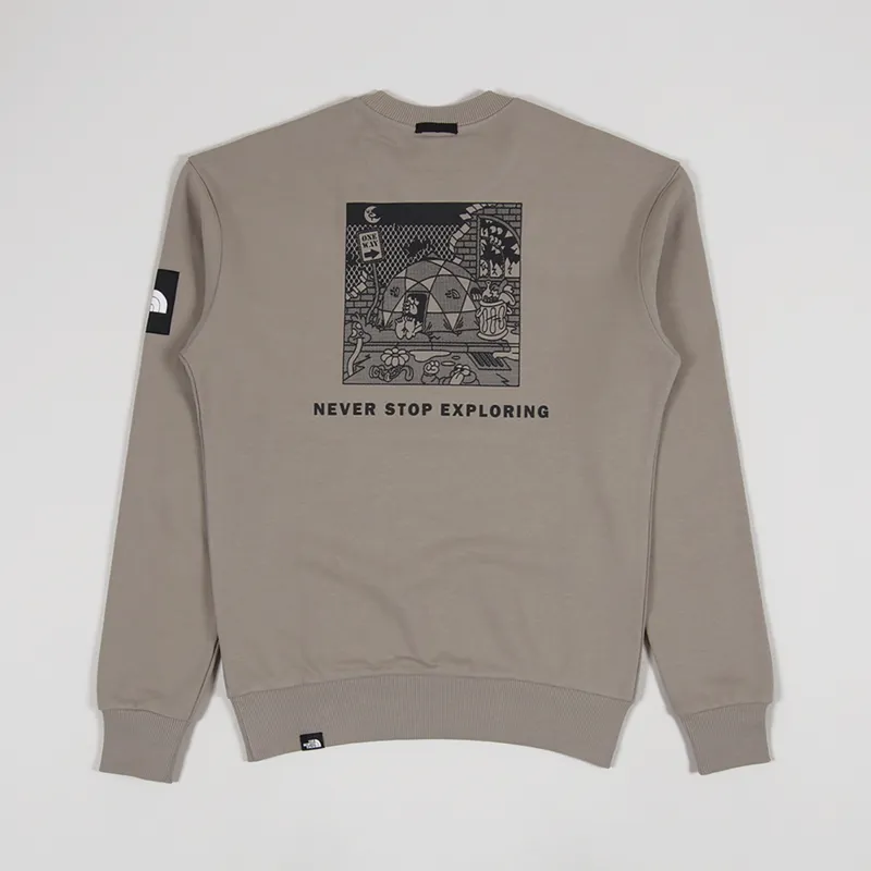 The North Face Black Box Crew Sweat Mineral Grey