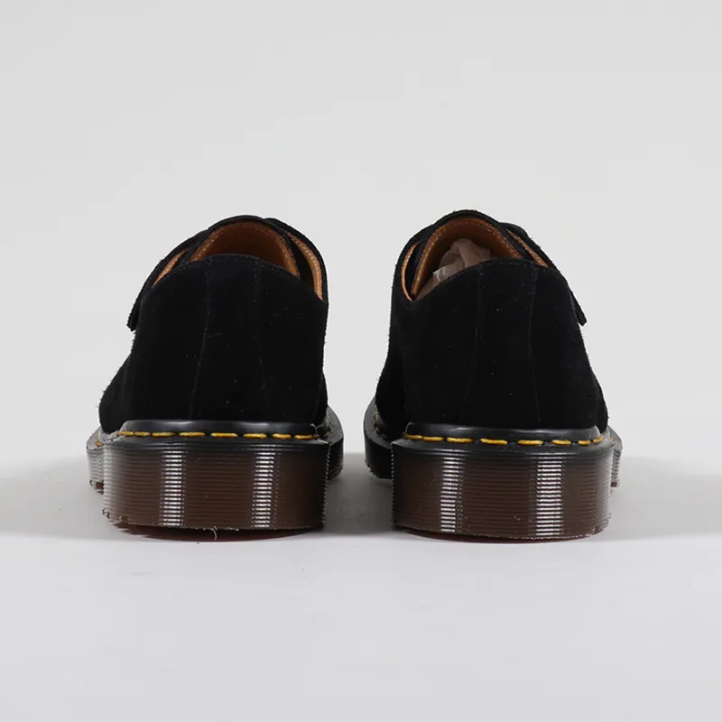 Dr Martens Made In England 1461 Desert Oasis Suede Shoes Black-5
