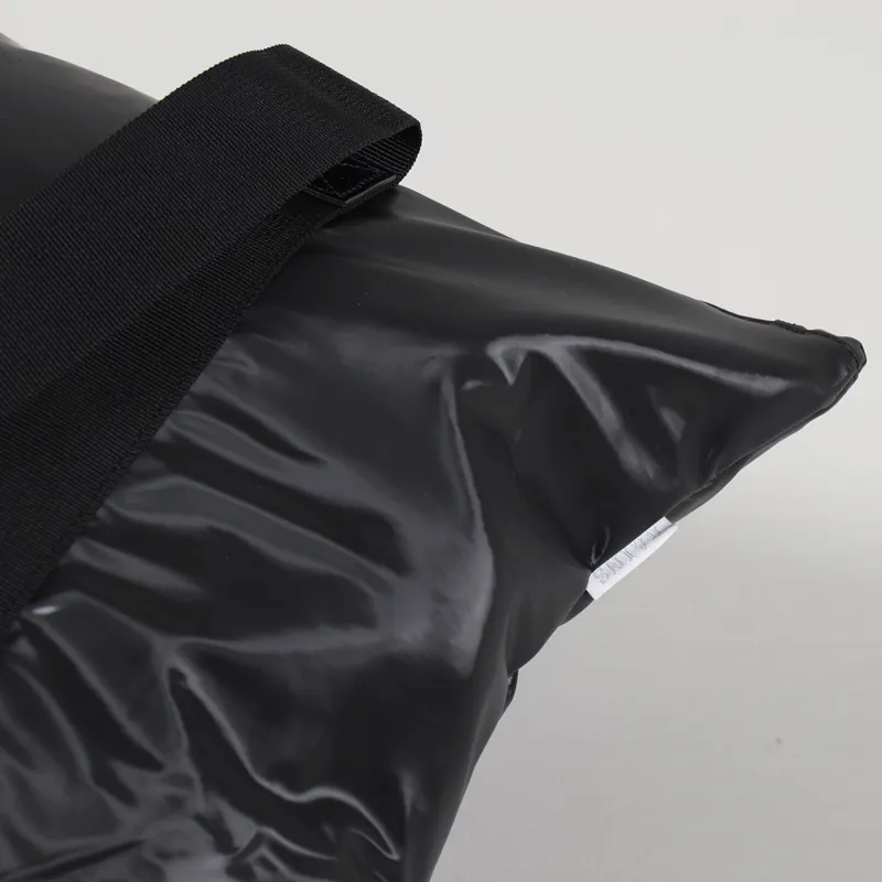 Rains Tote Bag Rush Shiny Black-4