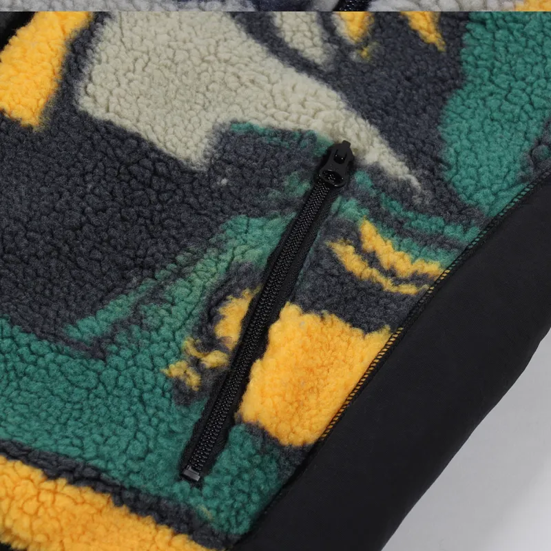 Stussy Block Sherpa Vest Multi-8