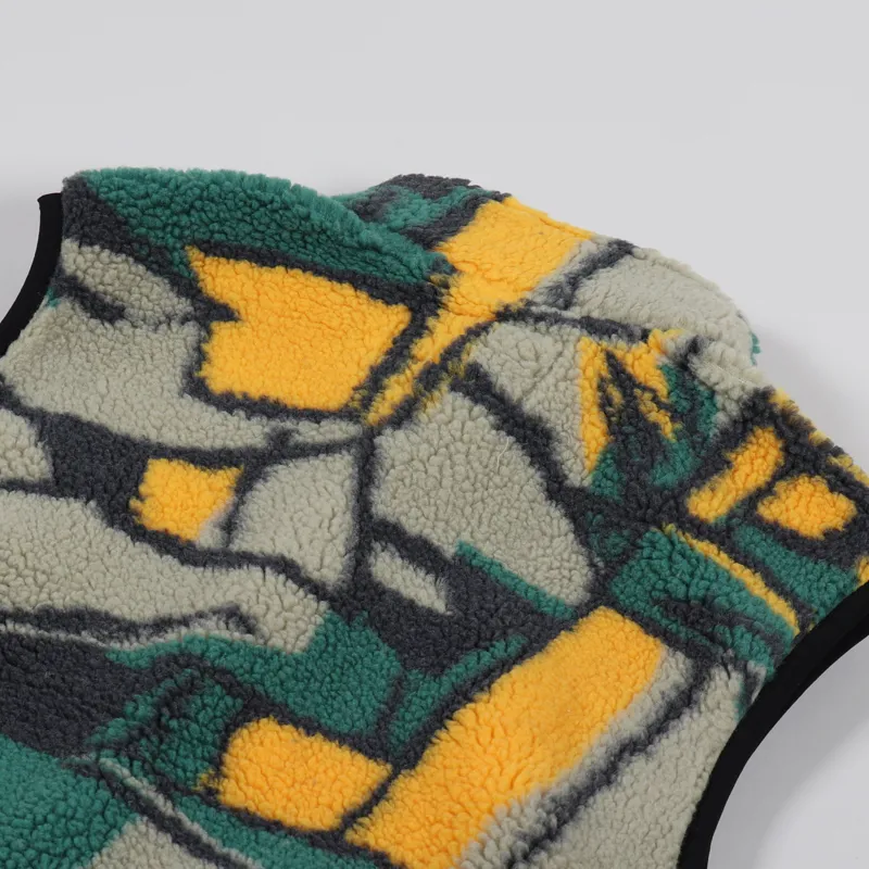 Stussy Block Sherpa Vest Multi-6