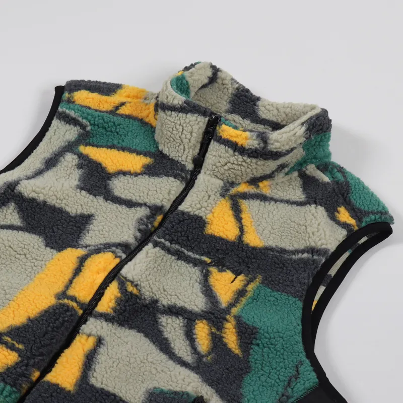 Stussy Block Sherpa Vest Multi-3