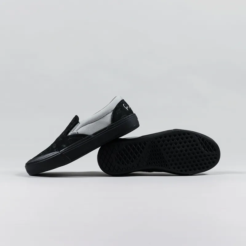 Vans x Cult BMX Slip-On Shoes Black Grey-1