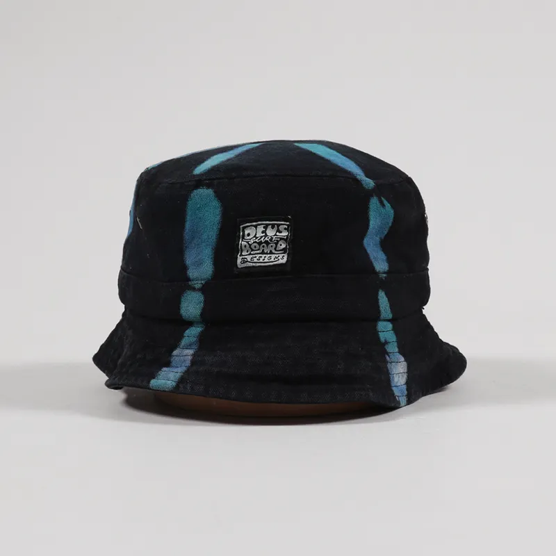 Deus Ex Machina Banzai Tie Dye Bucket Hat Phantom Combo-2