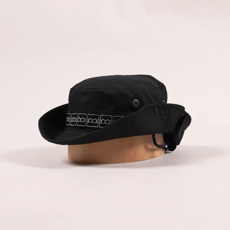 The Trilogy Tapes Boonie Hat Black-1