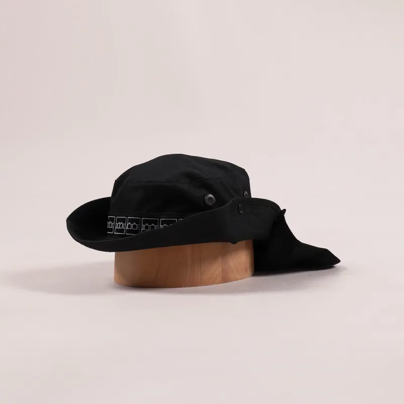 The Trilogy Tapes Boonie Hat Black-2