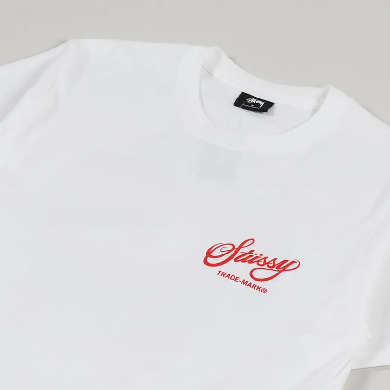 【Stussy】BOTTLECAP★Tシャツ★ Stussy Tribe Mens Short Sleeve Bottlecap Logo T Shirt White