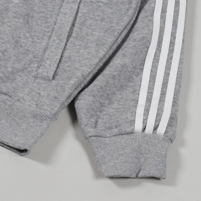Adidas Skateboarding Boucle Track Jacket Grey White-7