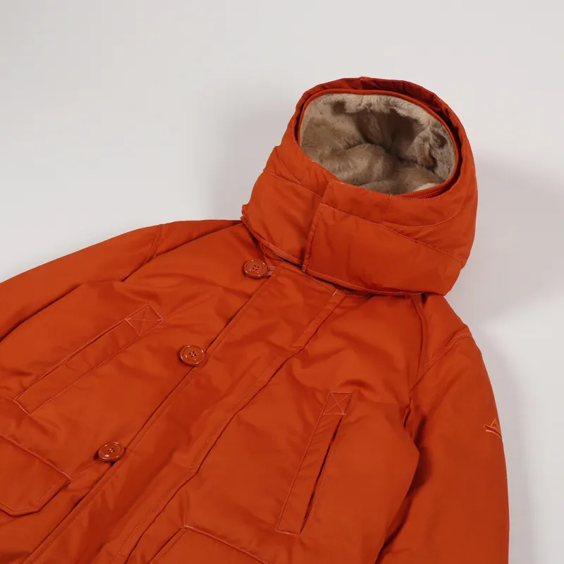 Holubar Boulder Parka Dark Orange-3