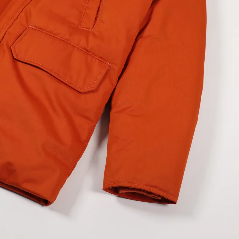 Holubar Boulder Parka Dark Orange-5