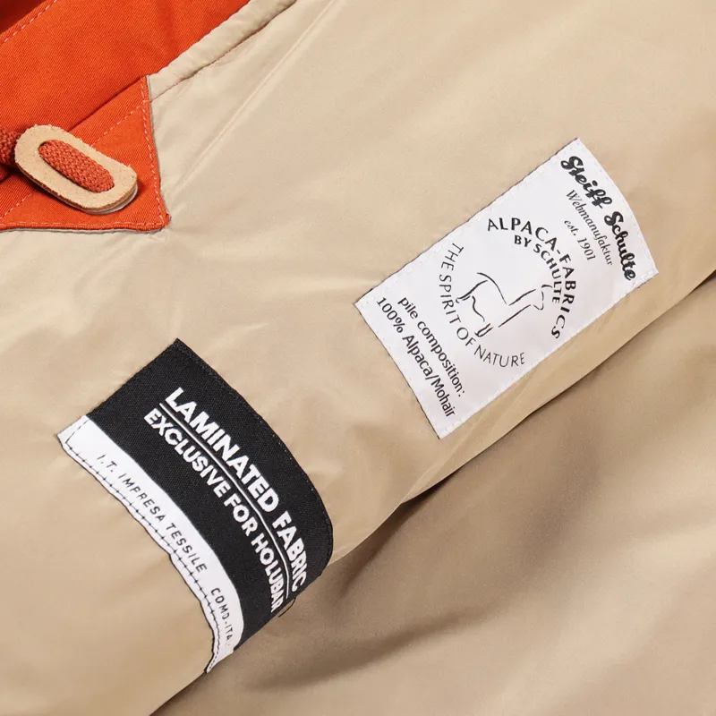 Holubar Boulder Parka Dark Orange-6