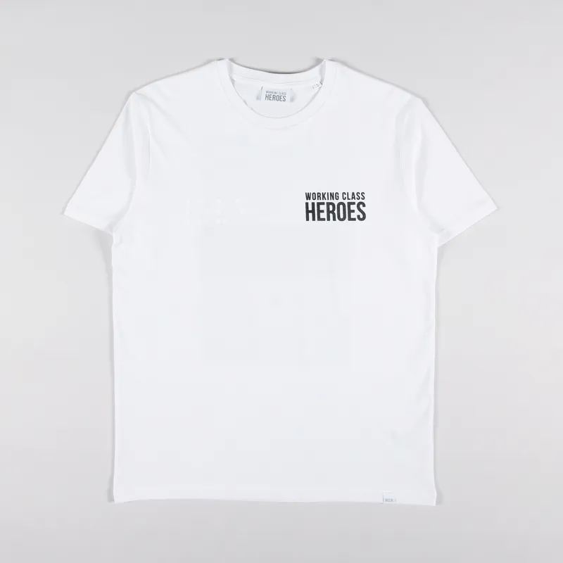 Working Class Heroes Blind Truth T Shirt White-2