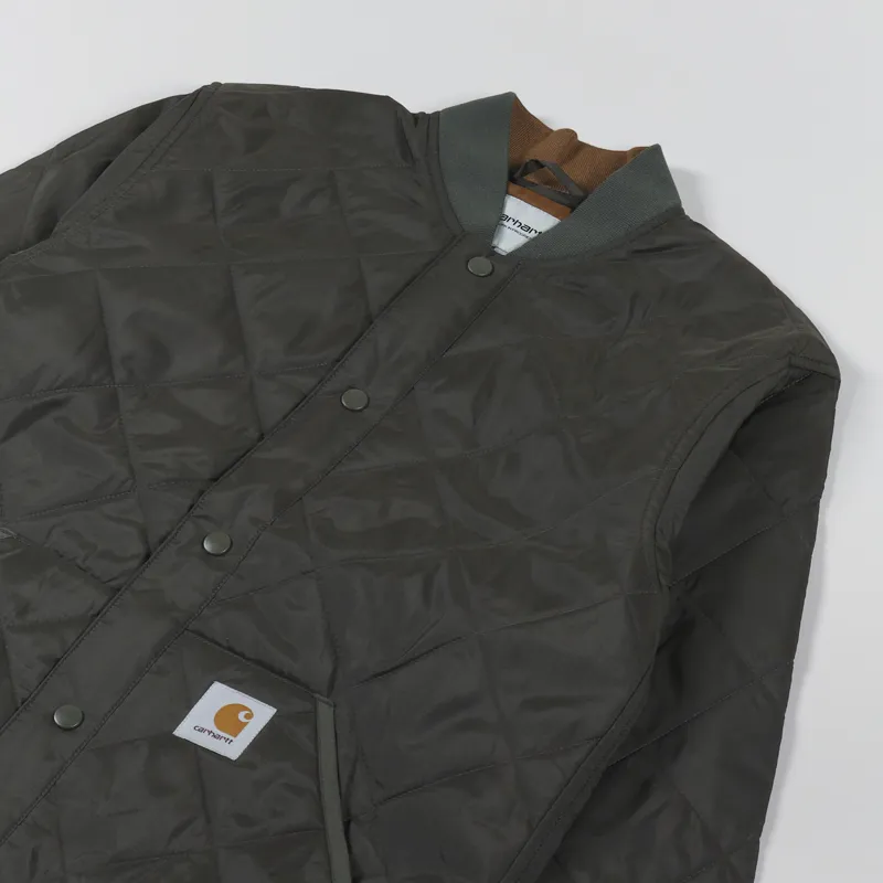 Carhartt WIP Barrow Liner Cypress Hamilton Brown-3