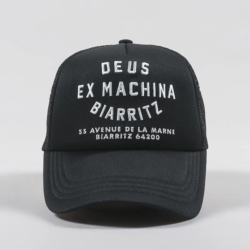 Deus Ex Machina Biarritz Address Trucker Cap Black