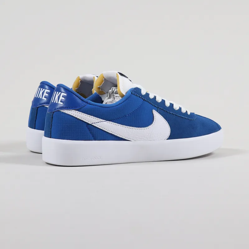 Nike SB Bruin React Shoes Team Royal White-2