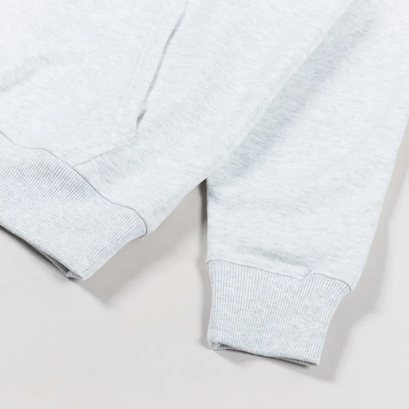 Stussy Basic Hoodie Ash Heather-4