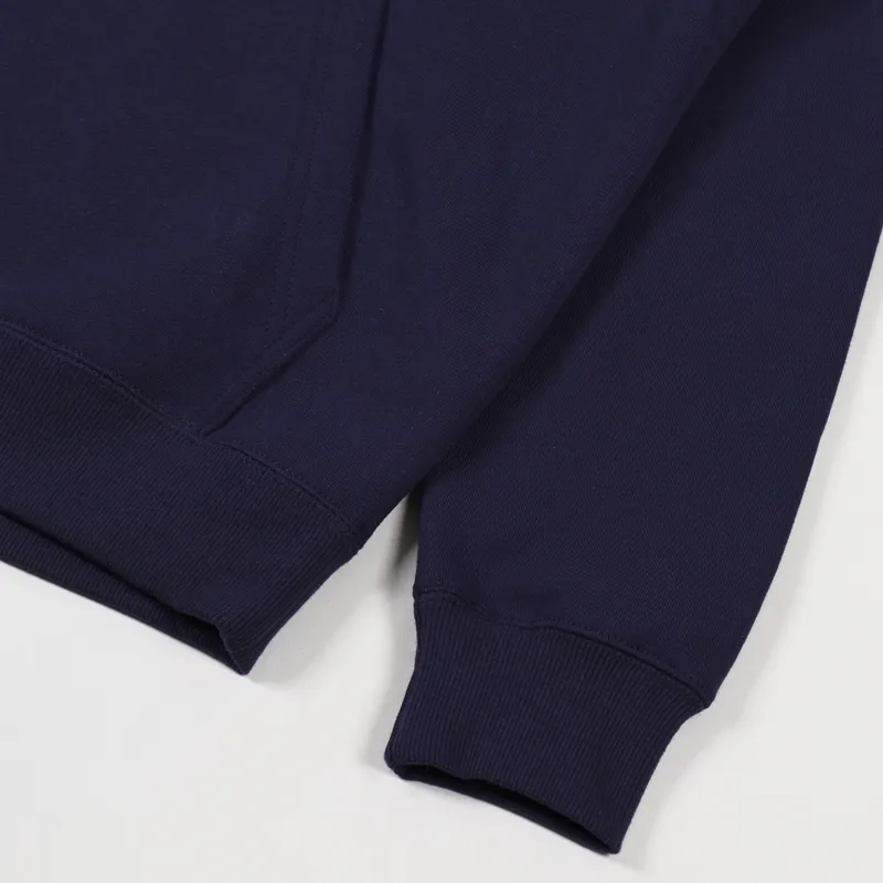 Stussy Basic Hoodie Navy-5