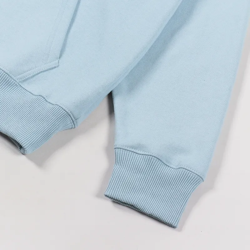 Stussy Basic Hoodie Steel-4