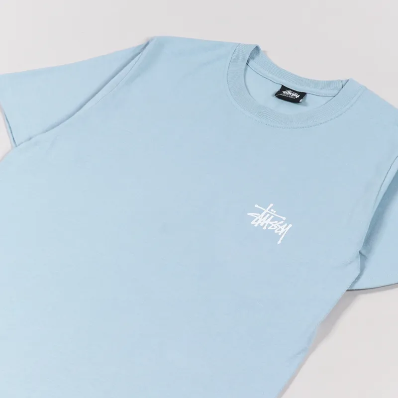 Stussy Basic T Shirt Steel-3