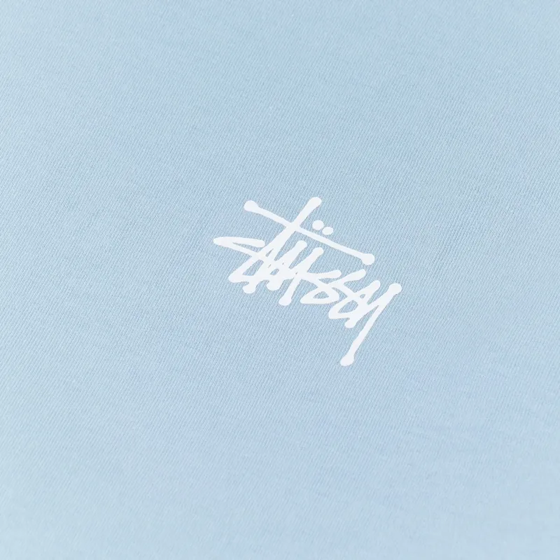 Stussy Basic T Shirt Steel-5