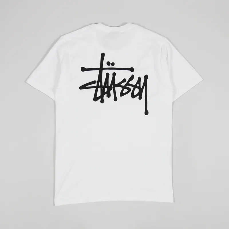 Stussy Basic T Shirt White