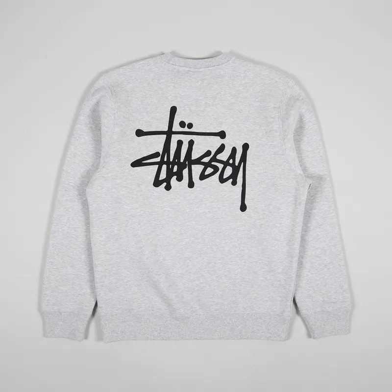 Stussy basic sales crew sweatshirt