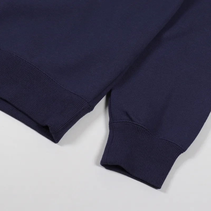Stussy Basic Crew Sweat Navy-5