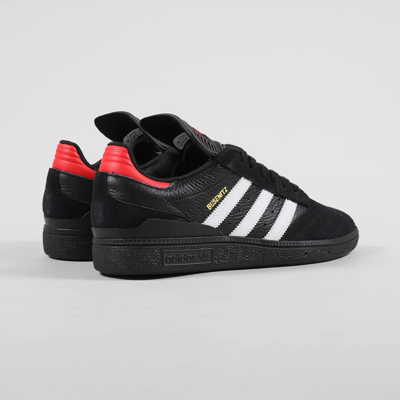 Adidas Skateboarding Busenitz Pro Shoes Black White Red-3