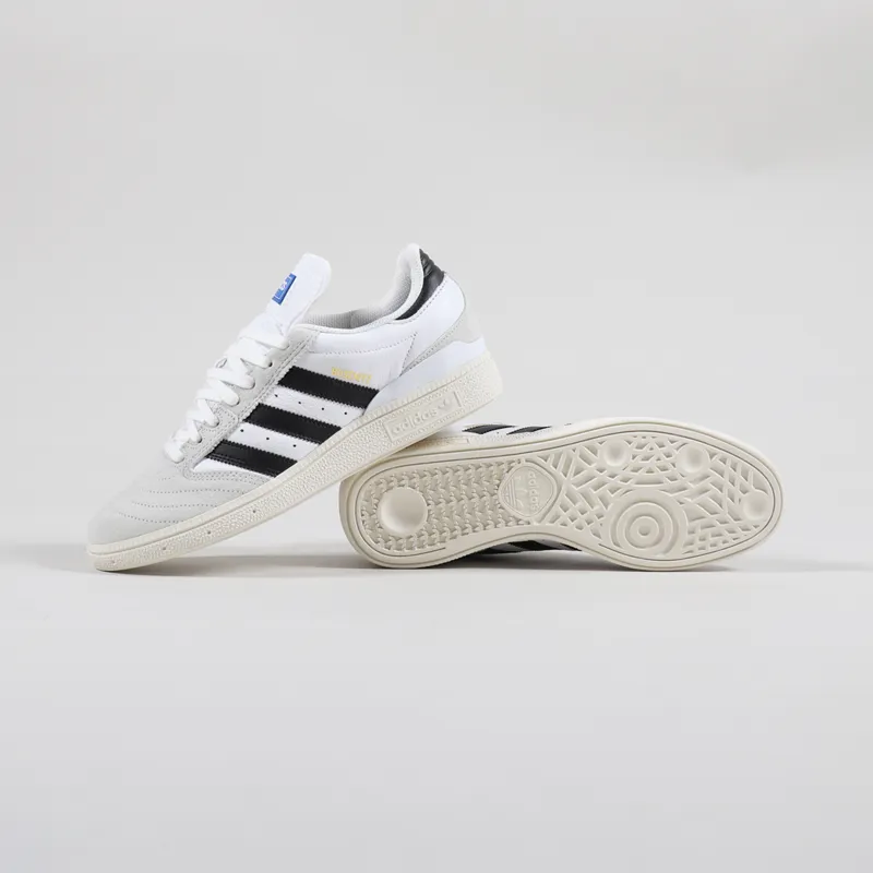Adidas Skateboarding Busenitz Pro Shoes White Black-1