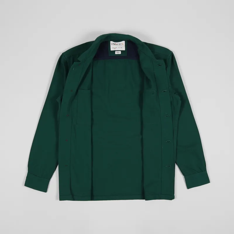 Uskees Buttoned Work Shirt Super Green-1