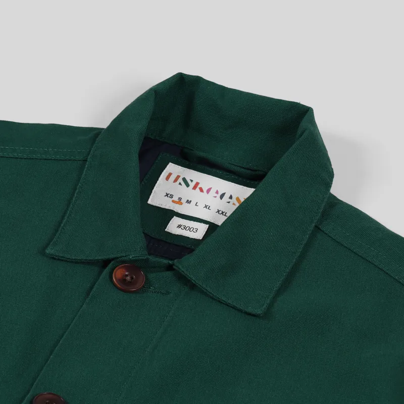 Uskees Buttoned Work Shirt Super Green-8