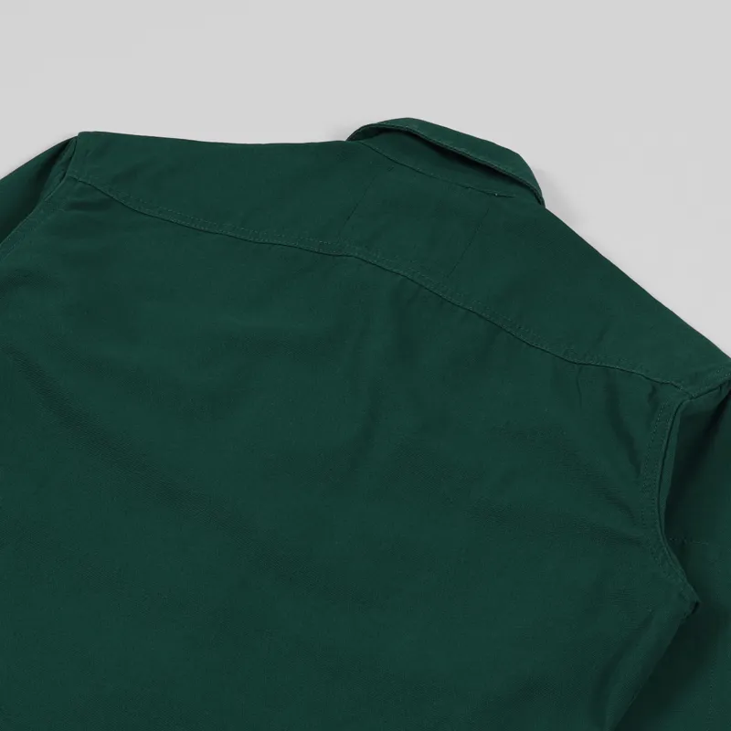 Uskees Buttoned Work Shirt Super Green-5