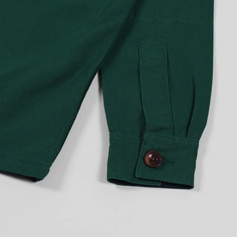 Uskees Buttoned Work Shirt Super Green-6