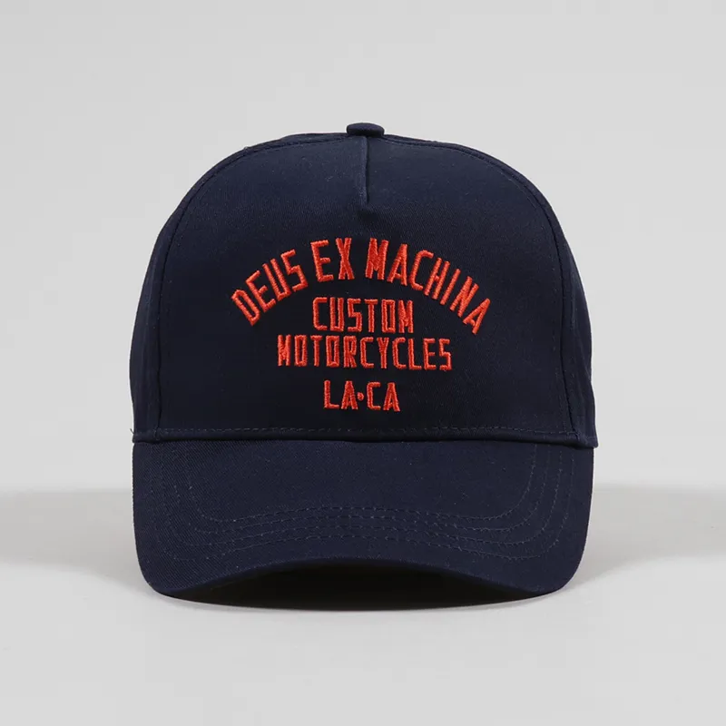 Deus Ex Machina Buffalo Trucker Hat Navy-2