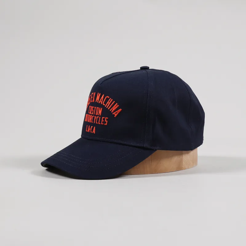Deus Ex Machina Buffalo Trucker Hat Navy