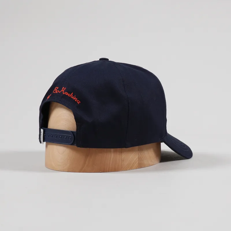Deus Ex Machina Buffalo Trucker Hat Navy-1