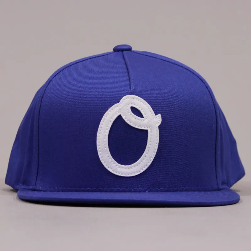 Obey Bullpen Snapback Cap - Royal Navy-1