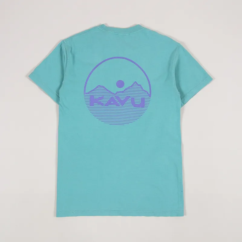 Kavu Busy Livin T Shirt Seafoam
