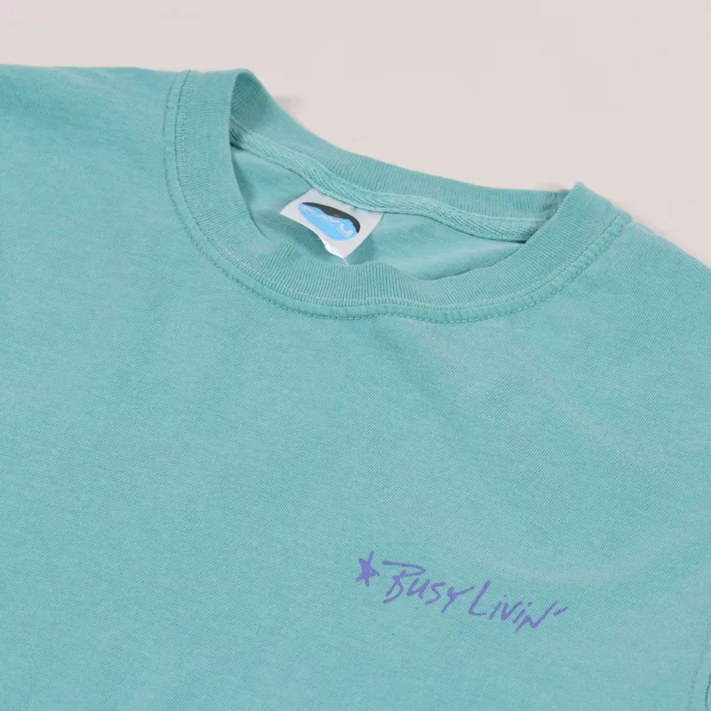 Kavu Busy Livin T Shirt Seafoam-6