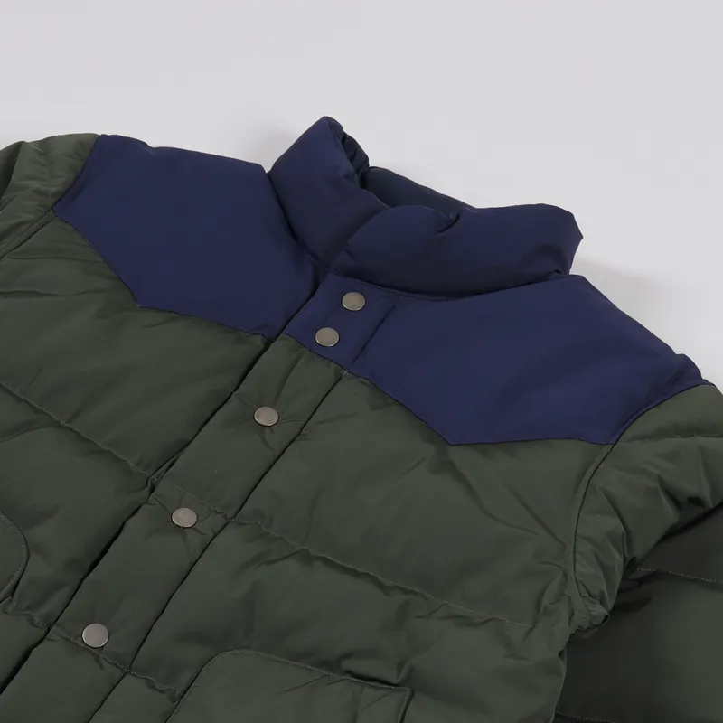 Patagonia Mens Recycled Bivy Down Jacket Kelp Forest Green